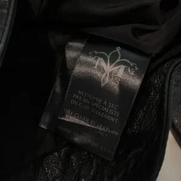 Mackage for Aritzia Kenya black leather motorcycle jacket XS - Picture 5 of 14